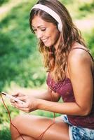 la música en la naturaleza es un verdadero placer foto