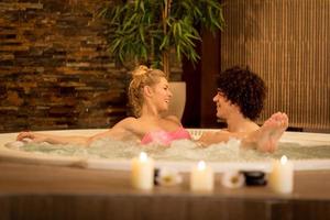 Couple At The Spa photo