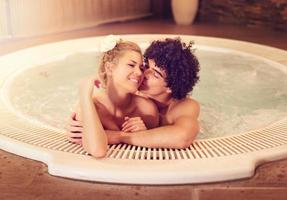 Couple At The Spa photo