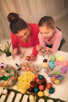 Painting Easter Eggs photo