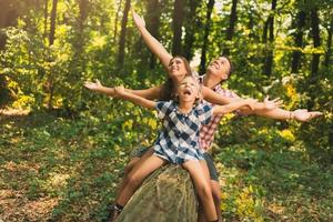 Family In The Forest photo