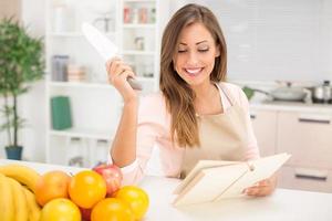 Girl In The Kitchen photo