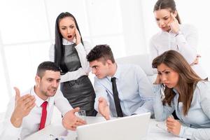 Young Business Team In The Office photo