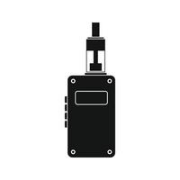 Vaping device icon, simple style vector