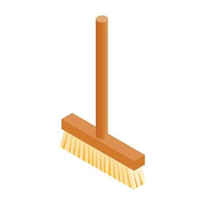 Mop isometric 3d icon