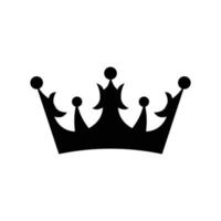 Crown icon simple vector