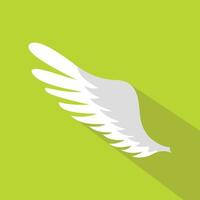 Wing icon in flat style vector