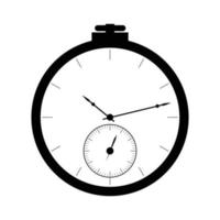 icono de reloj simple vector