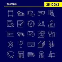 Shopping Line Icon for Web Print and Mobile UXUI Kit Such as Bottle Health Shipping Delivery World Transport Map Delivery Pictogram Pack Vector