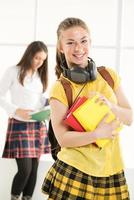 Happy Female student photo