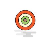 Flat Dart game Icon Vector