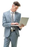 Young Businessman view photo