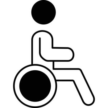 Handicapped Which Can Easily Modify Or Edit vector