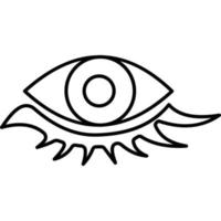 Eyelash Which Can Easily Modify Or Edit vector