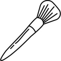 Makeup Brush Which Can Easily Modify Or Edit vector