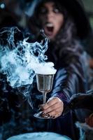 Witch Offers Magic Potion photo