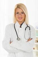 Young Beautiful Female Doctor photo