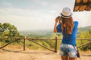 Happy Girl On Travel photo