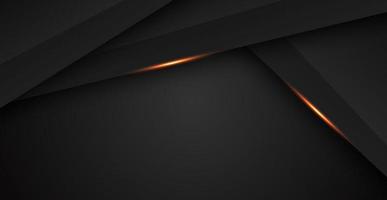 abstract light orange black space frame layout design tech triangle concept gray texture background. eps10 vector