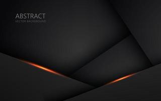 abstract light orange black space frame layout design tech triangle concept gray texture background. eps10 vector