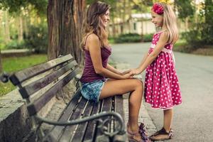 Loving Mother And Daughter photo