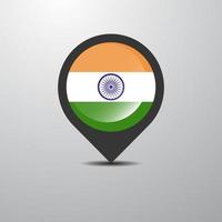 India Map Pin vector