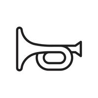 The Horn, trumpet, loud icon vector