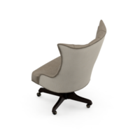 Isometric Chair 3D isolated rendering png