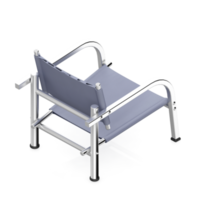 chaise isométrique rendu isolé 3d png