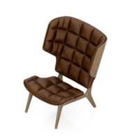 Isometric Chair 3D isolated rendering png