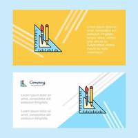 Geometry scale abstract corporate business banner template horizontal advertising business banner vector