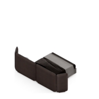 isometrico Camera da letto 3d rendere png