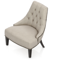 sillón isométrico aislado 3d render png