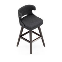 chaise isométrique rendu isolé 3d png