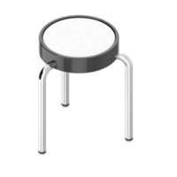 cadeira isométrica 3d renderização isolada png