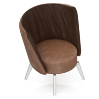 sillón isométrico aislado 3d render png