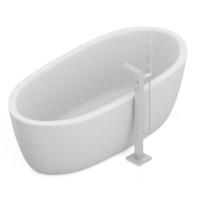 articles de salle de bain isométrique rendu isolé 3d png