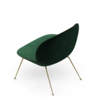 Isometric Chair 3D isolated rendering png