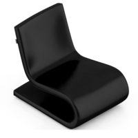 chaise isométrique rendu isolé 3d png