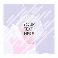 Colorful background with typography vector