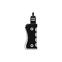 Vaporizer device icon, simple style vector