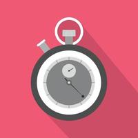 Watch icon, flat style vector
