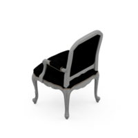 Isometric Chair 3D isolated rendering png