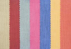 Multi color fabric texture samples photo