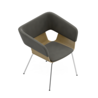 chaise isométrique rendu isolé 3d png