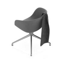 chaise isométrique rendu isolé 3d png