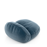 chaise isométrique rendu isolé 3d png