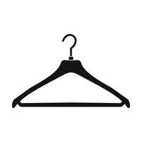 Coat hanger icon vector