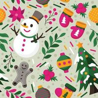 Christmas Seamless Pattern vector