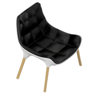 Isometric Chair 3D isolated rendering png